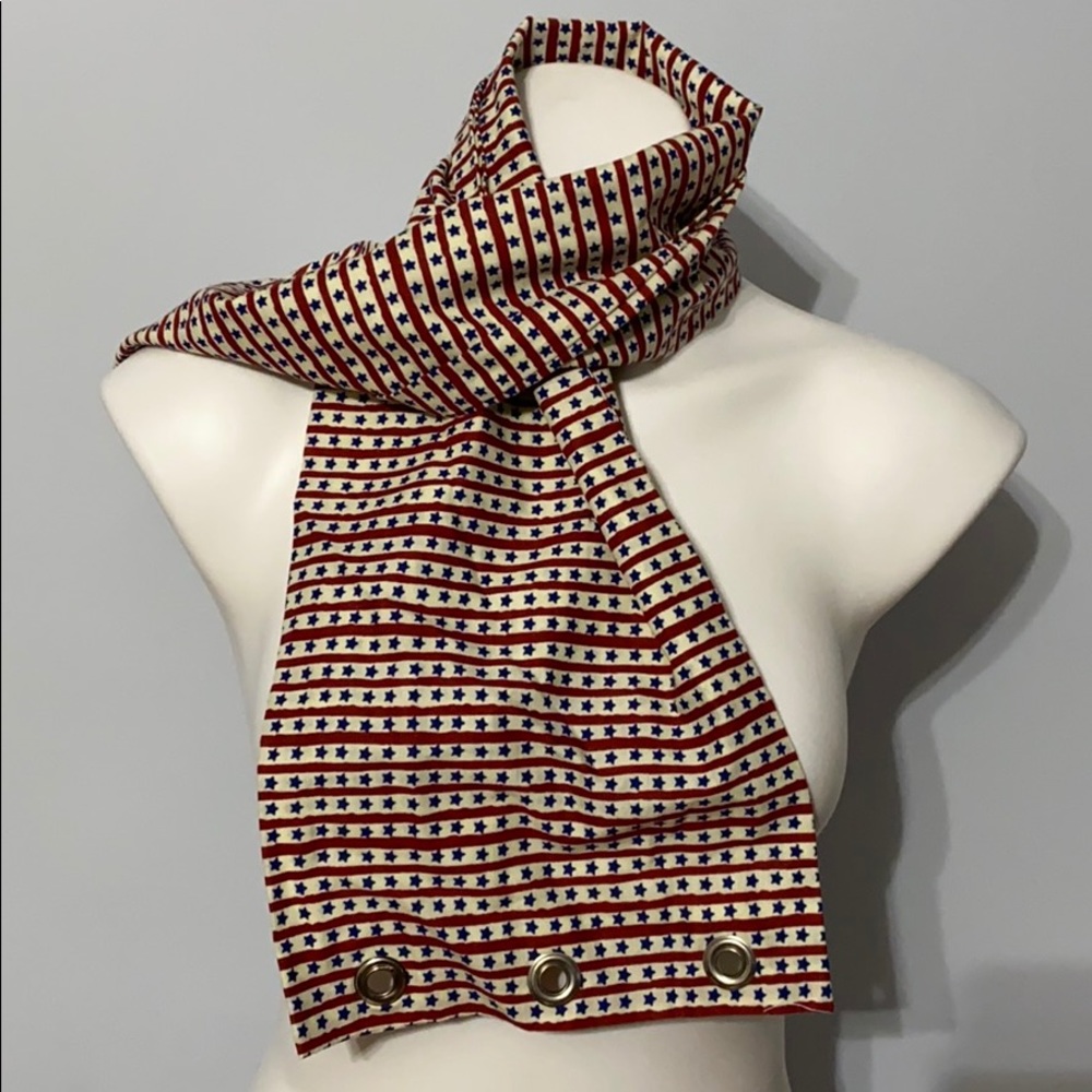 Handmade Patriotic Scarf